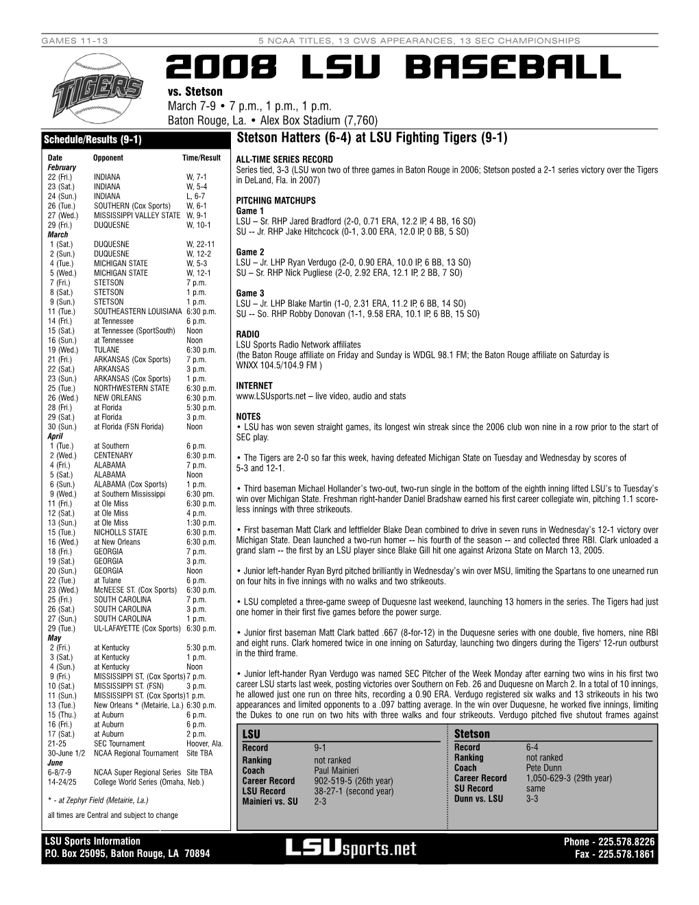 Game Notes Vs. Michigan State 1.Qxd