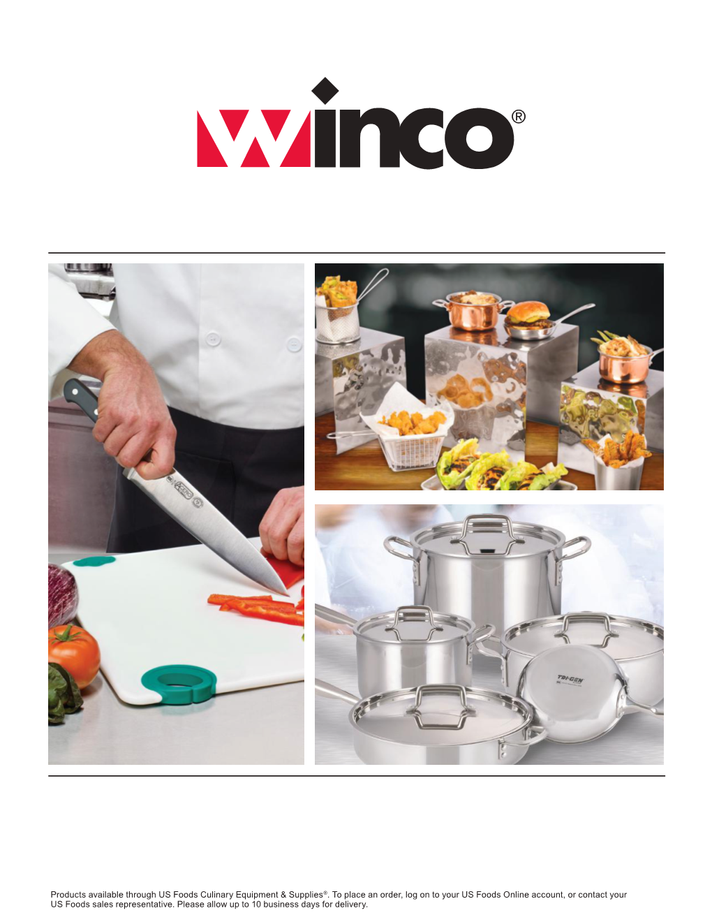 Winco Professional Restaurant & Smallware Supplies