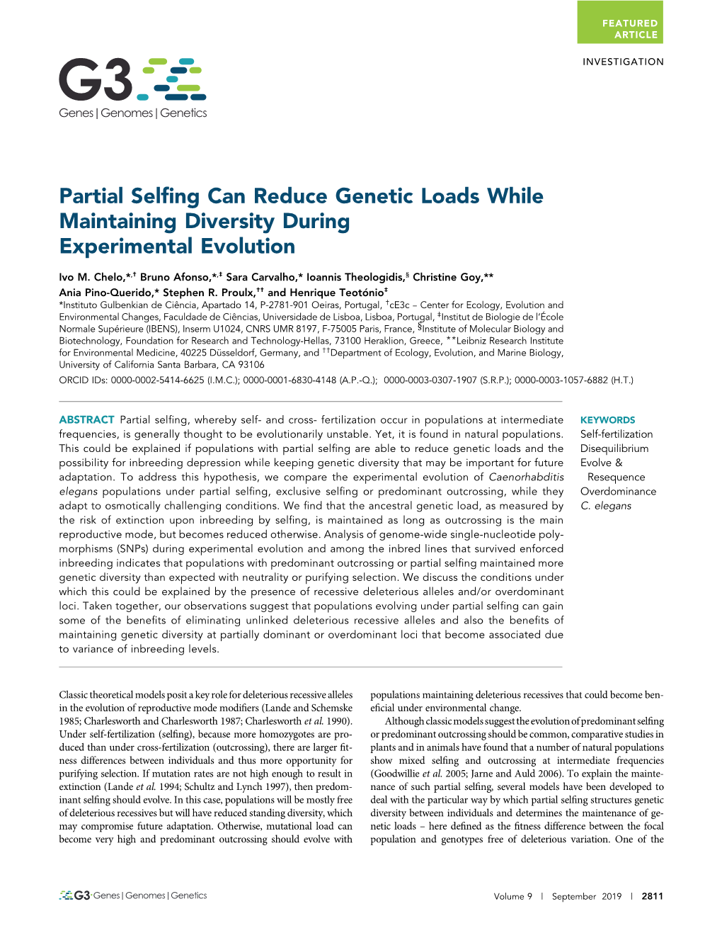 Partial Selfing Can Reduce Genetic Loads While Maintaining Diversity