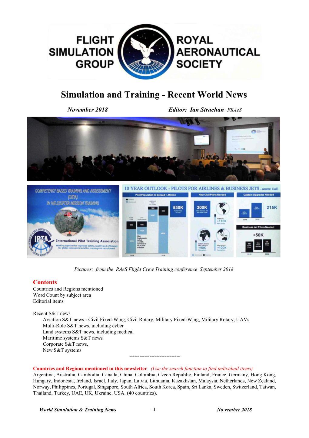 Simulation and Training - Recent World News