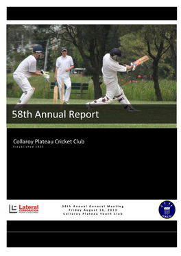 58Th Annual Report