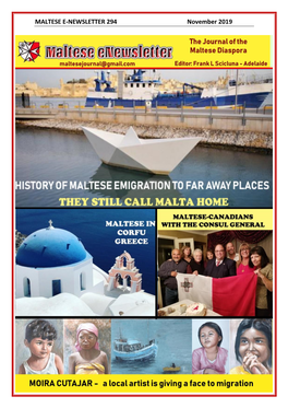 MALTESE E-NEWSLETTER 294 November 2019