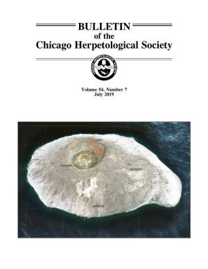 BULLETIN Chicago Herpetological Society