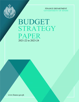 BUDGET STRATEGY PAPER 2021-22 to 2023-24