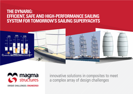 The Dynarig: Efficient, Safe and High-Performance Sailing System for Tomorrow’S Sailing Superyachts
