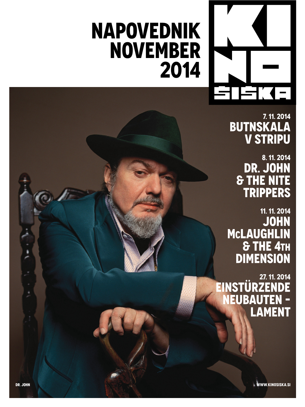 Napovednik NOVEMBER 2014