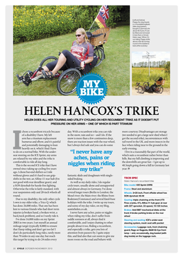 Helen Hancox's Trike