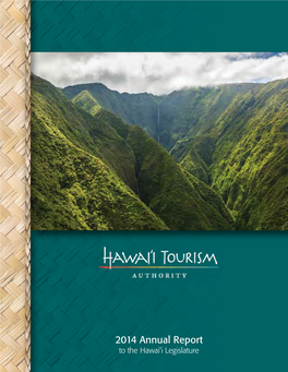 2014 Annual Report to the Hawai‘I Legislature