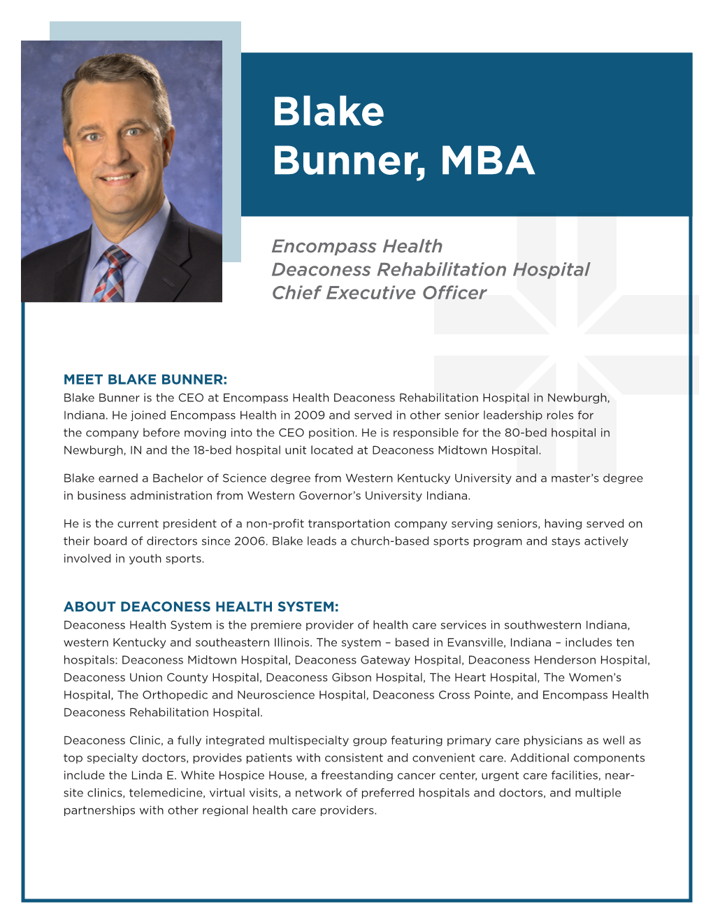 Blake Bunner, MBA