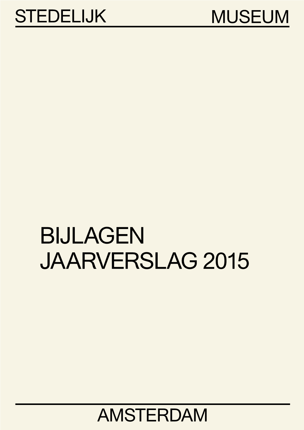 Bijlagen Jaarverslag 2015