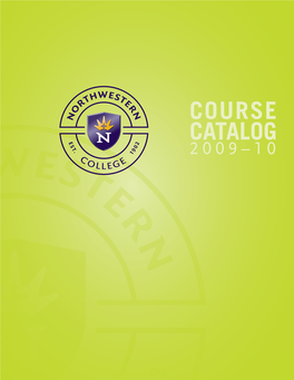 Course Catalog 2009–10 3003 Snelling Avenue North St