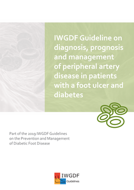 IWGDF Guideline on Diagnosis, Prognosis and Management of Peripheral Artery Disease in Patients with a Foot Ulcer and Diabetes