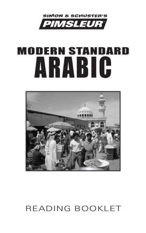 MODERN STANDARD Arabic