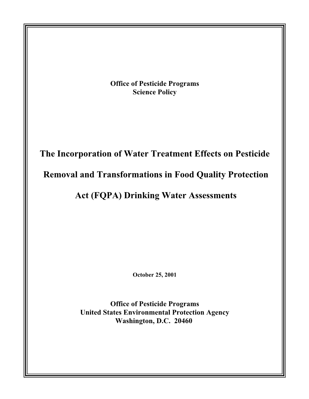 water-treatment-effects-on-pesticide-removal-and-transformation-in-fqpa