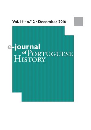 Ofportuguese History Table of Contents Volume 14, Number 2, December 2016