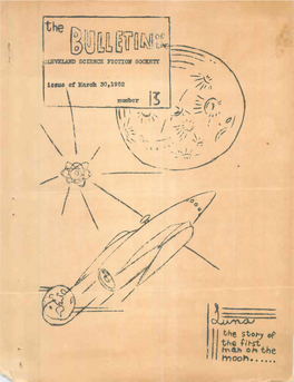 Bulletin of Cleveland SF Society 13 Ellison 1952-03