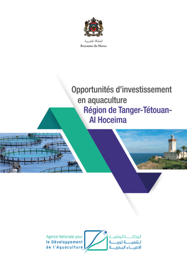 Opportunités D'investissement En Aquaculture Région De Tanger