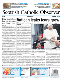 Vatican Leaks Fears Grow