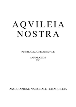Associazione Nazionale Per Aquileia