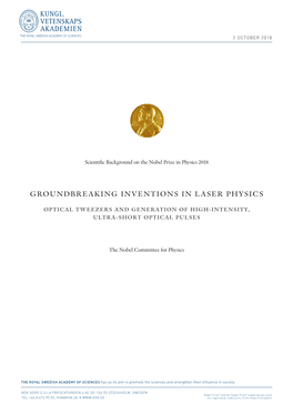 Groundbreaking Inventions in Laser Physics