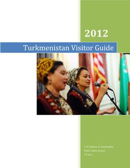 Turkmenistan Visitor Guide