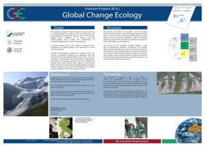 Global Change Ecology (M.Sc.)