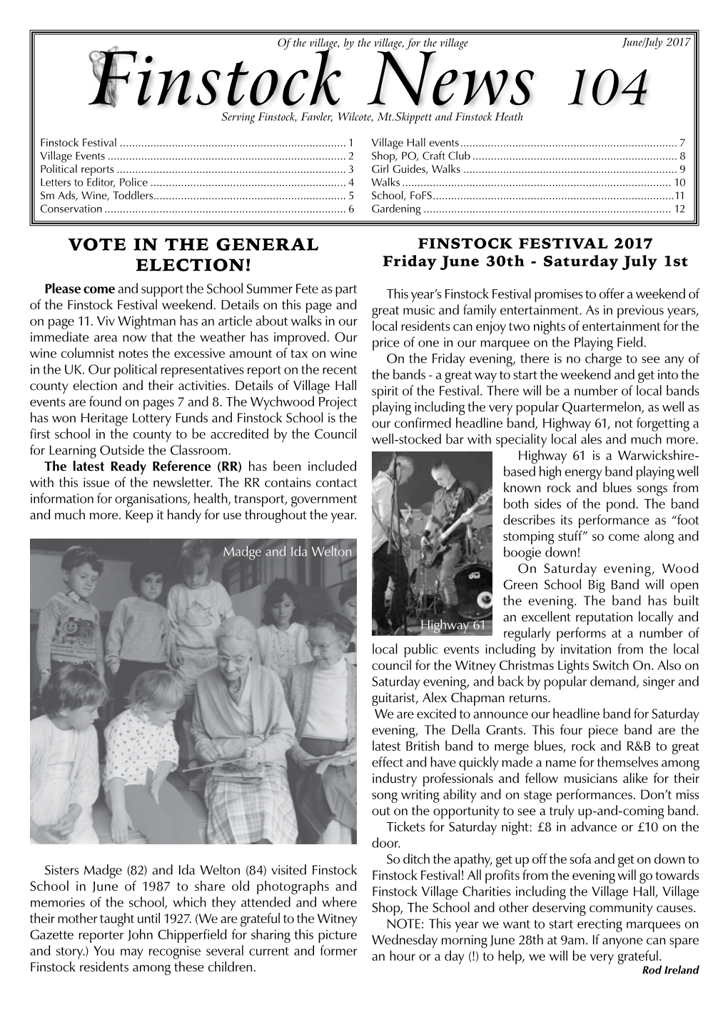 Finstock News Online At