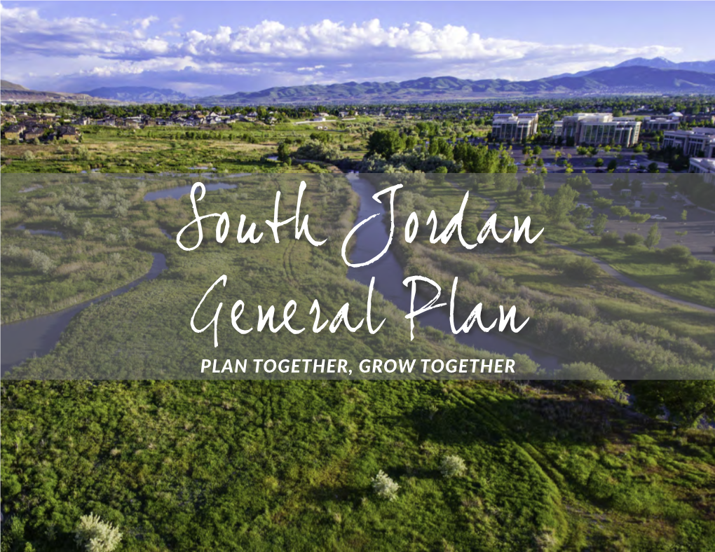 South Jordan General Plan At-A-Glance