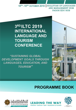 Iltc 2019 International Language and Tourism Conference