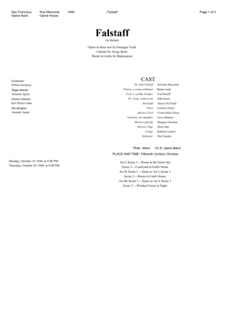 Falstaff Page 1 of 2 Opera Assn
