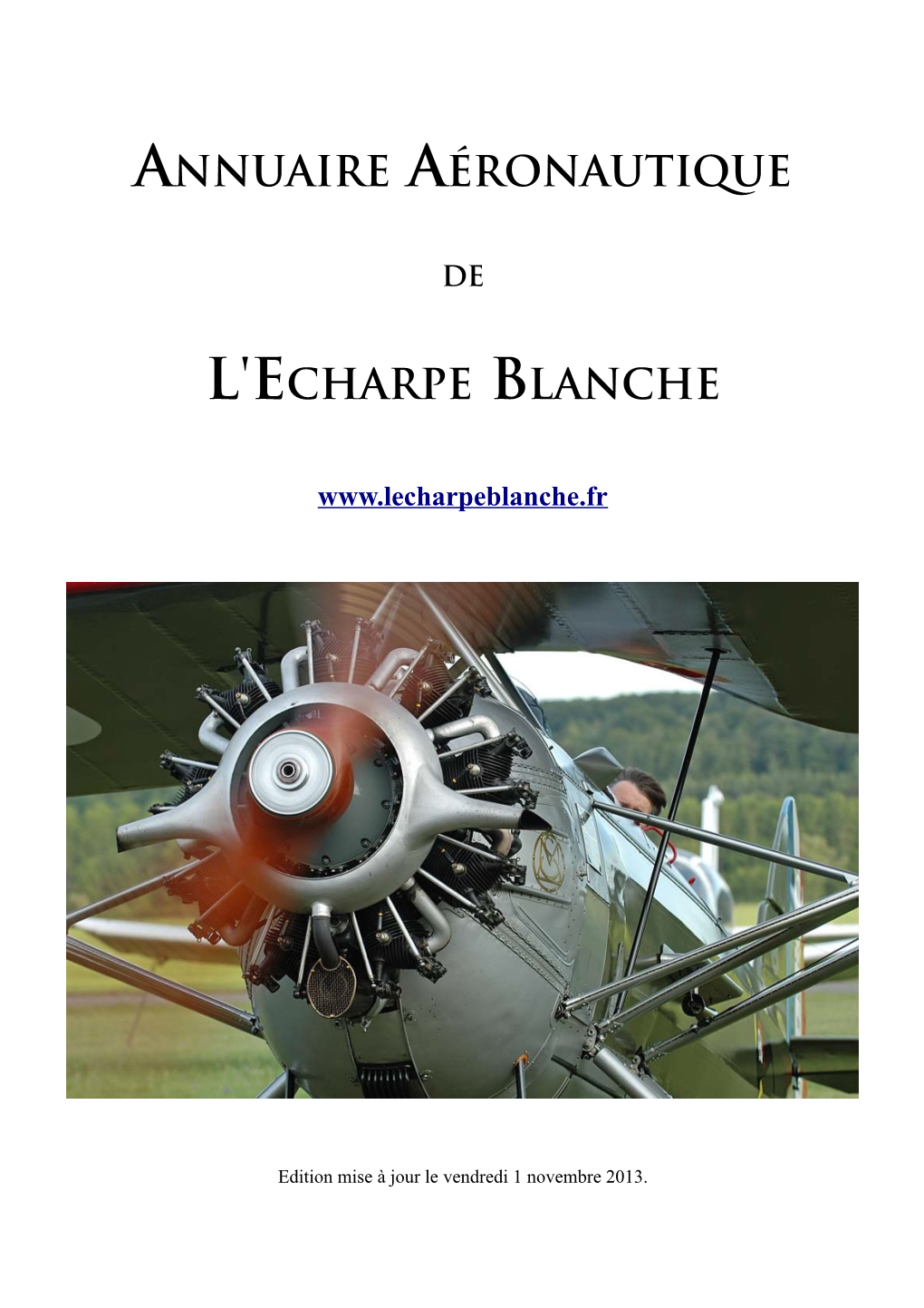 Annuaire Aéronautique L'echarpe Blanche