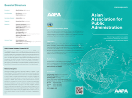Asian Association for Public Administration