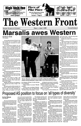 Marsalis Awes Western by Dina E