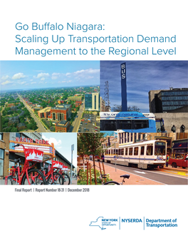 Go Buffalo Niagara: Scaling up Transportation Demand Management to the Regional Level
