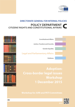 Adoption: Cross-Border Legal Issues