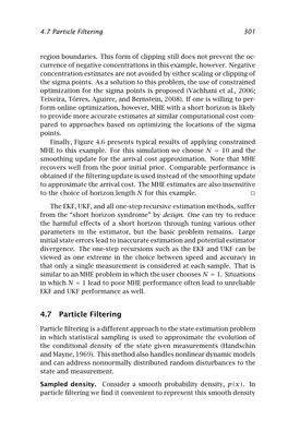 4.7 Particle Filtering 301 Region Boundaries