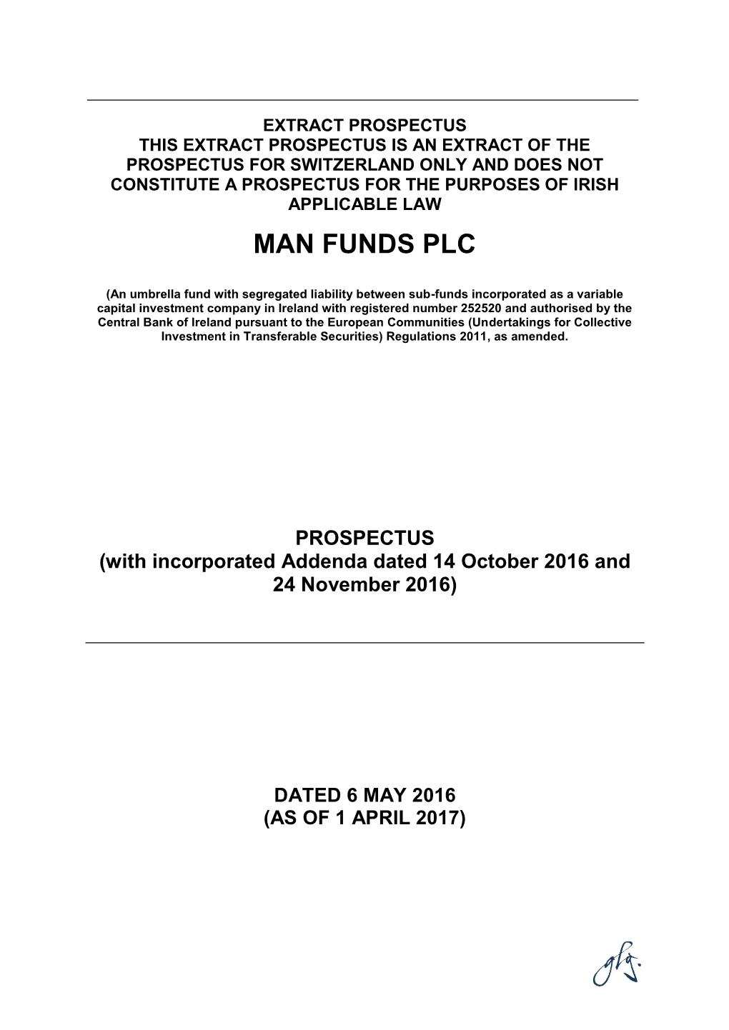 Man Funds Plc