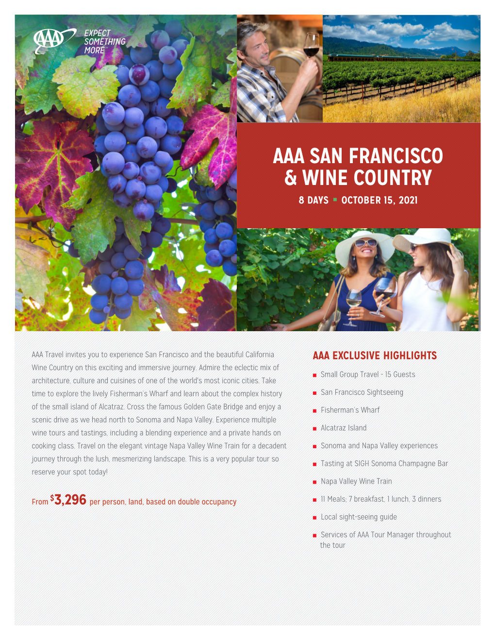 Aaa San Francisco & Wine Country