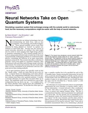 Neural Networks Take on Open Quantum Systems