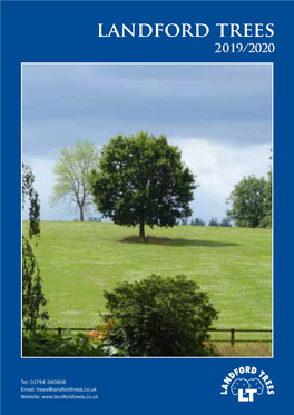 Landford Trees Catalogue 2019/2020