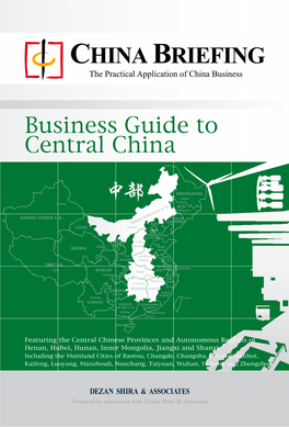 CHINA BRIEFING the Practical Application of China Business