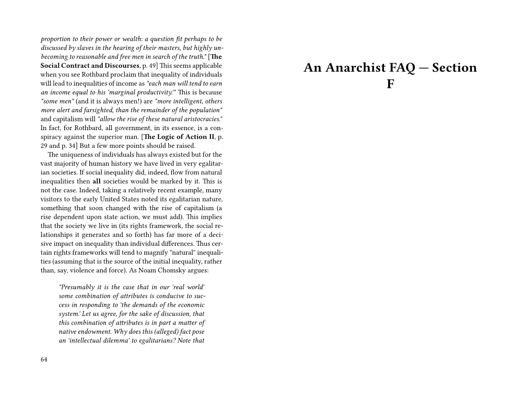 An Anarchist FAQ — Section F