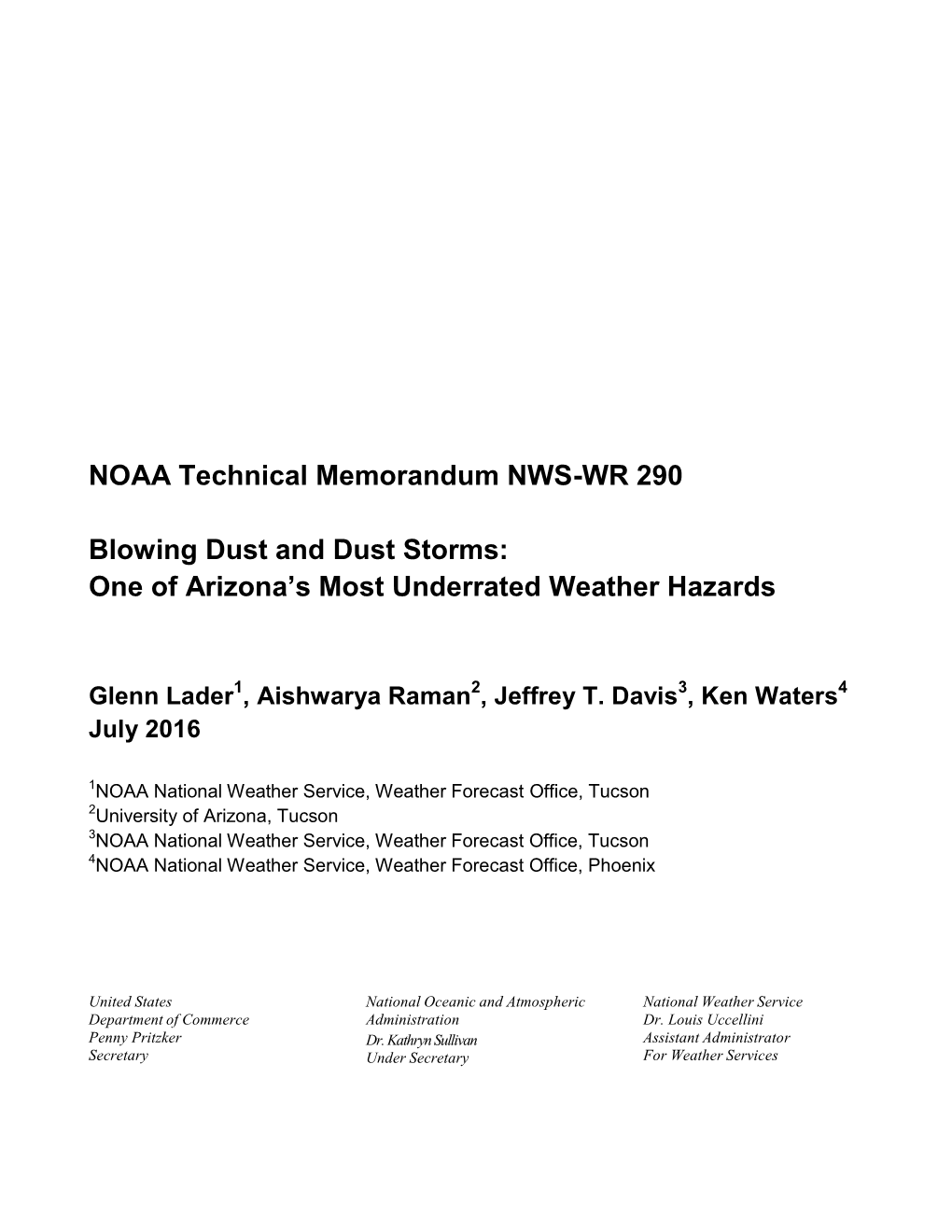 Blowing Dust: One of Arizona's Most Underrated Hazards