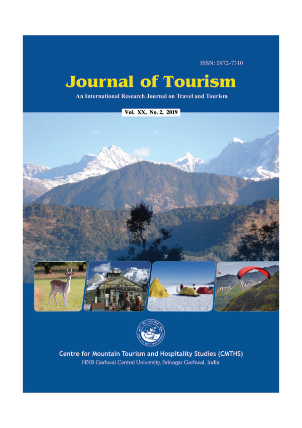 To Downloads Journal of Tourism, Vol. XX-2, 2019