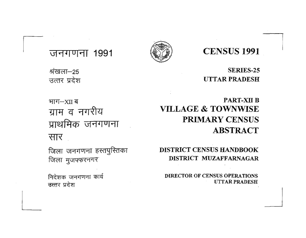 Census 1991 I