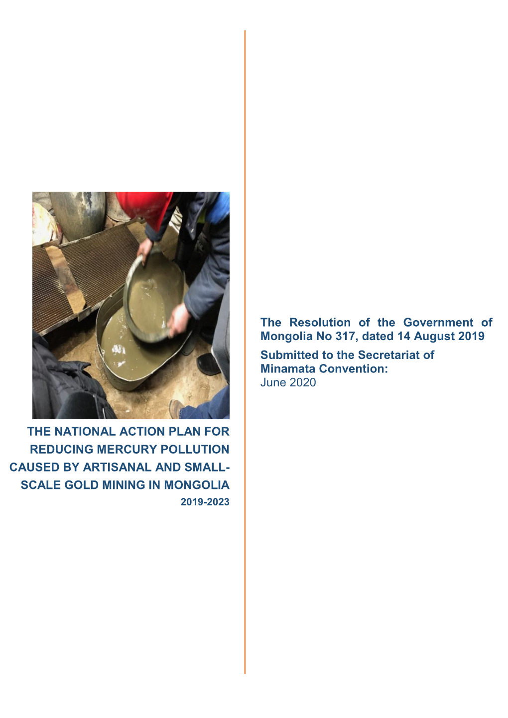 Scale Gold Mining in Mongolia 2019-2023