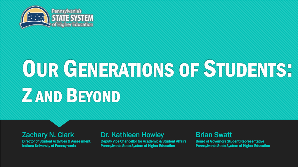 Our Generations of Students Z and Beyond.Pdf