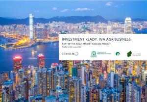 Investment Ready: WA Agribusiness Report