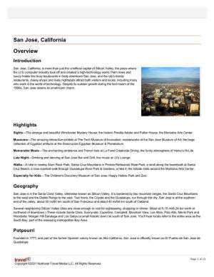 Santa Clara-San Jose City Guide