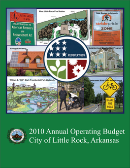 2010 Annual Operating Budget City of Little Rock, Arkansas